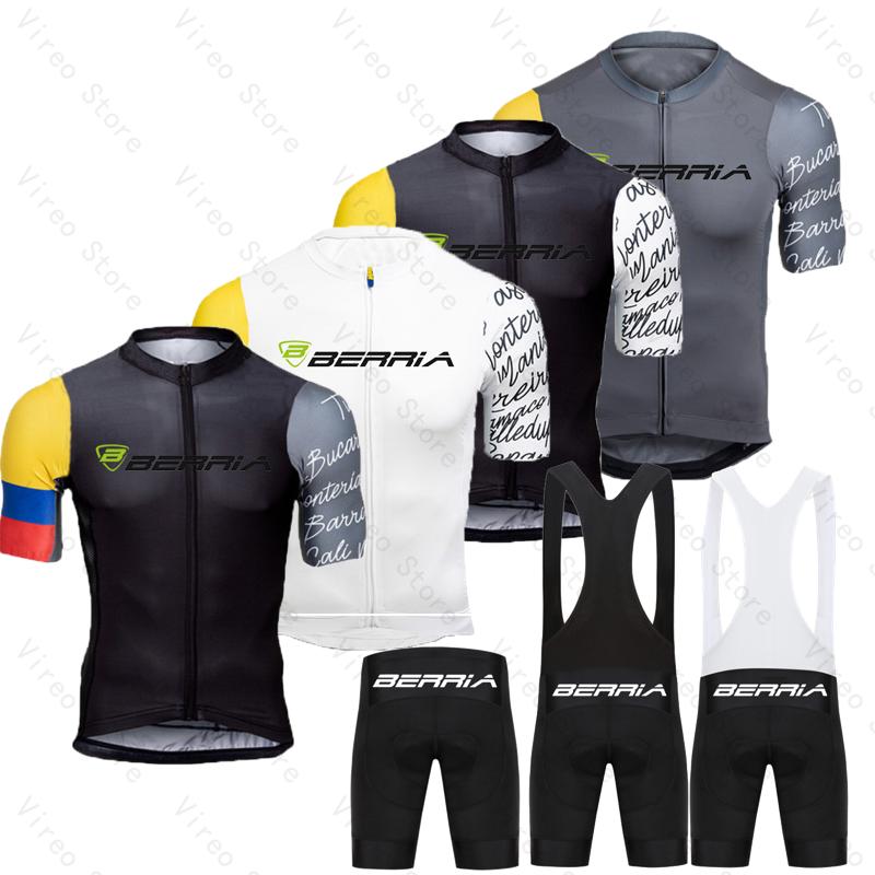Race Bib - BERRIA Summer Cycling Jersey Set Short