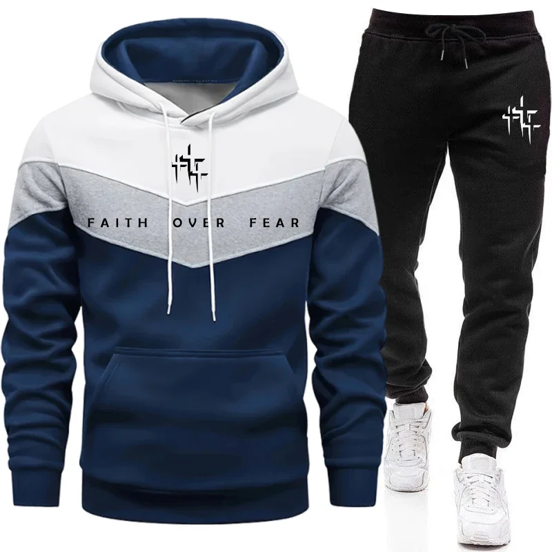 Faith Over Fear Men's Tracksui - đánh giá và giá Joggers Pants