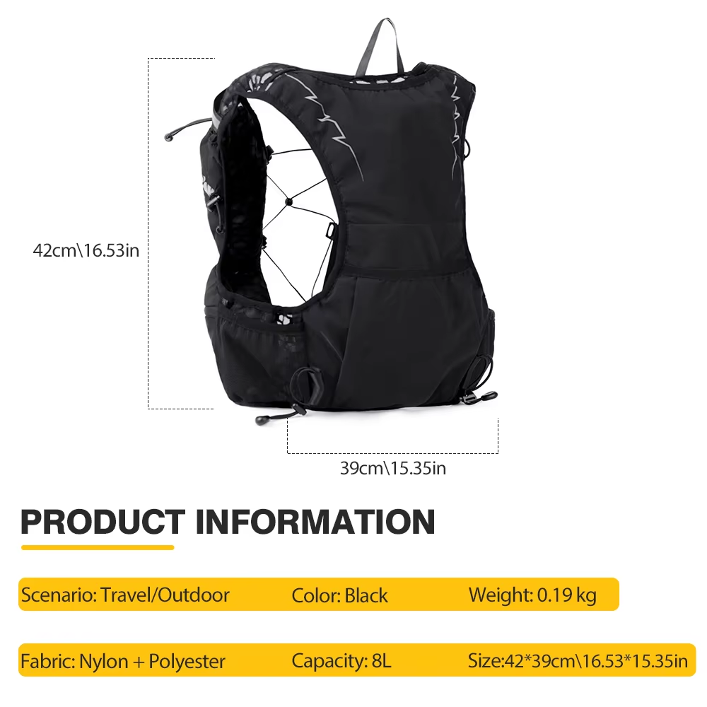 NEWBOLER Outdoor Trail Running - đánh giá và giá Hydration Vest