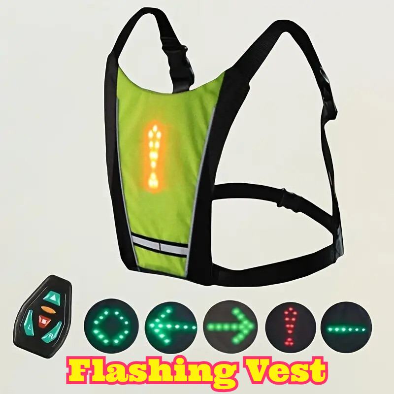 LED Remote Control Safety Vest - đánh giá và giá Running Visibility Gear