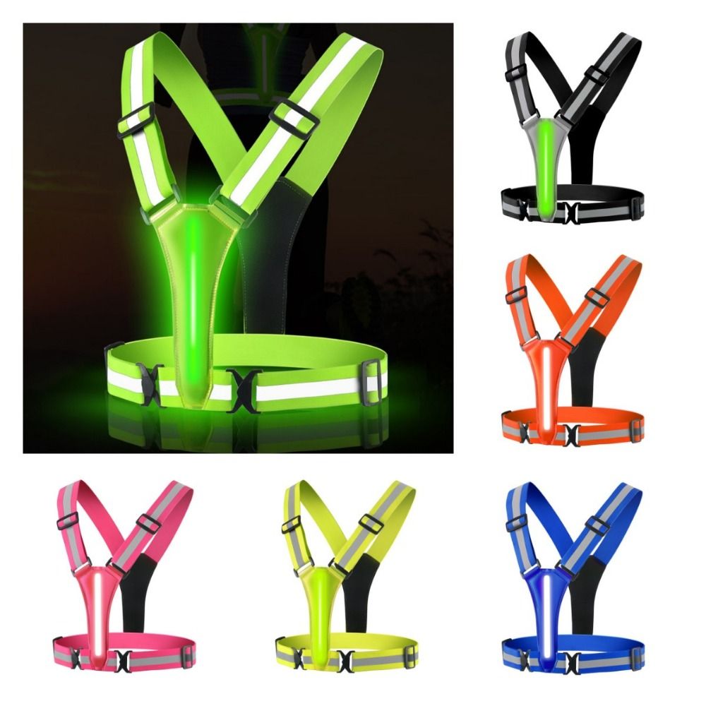 USB Rechargeable LED Reflectiv - đánh giá và giá Running Visibility Gear