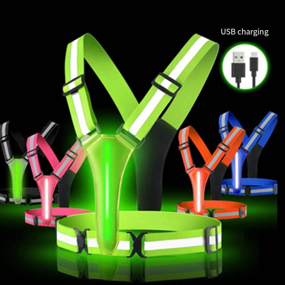 USB Rechargeable LED Reflectiv - đánh giá và giá Running Visibility Gear