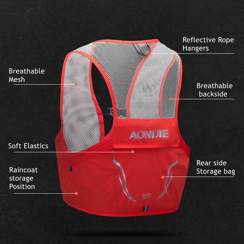 AONIJIE C932 Nhẹ Chạy Áo Nylon - đánh giá và giá Hydration Vest