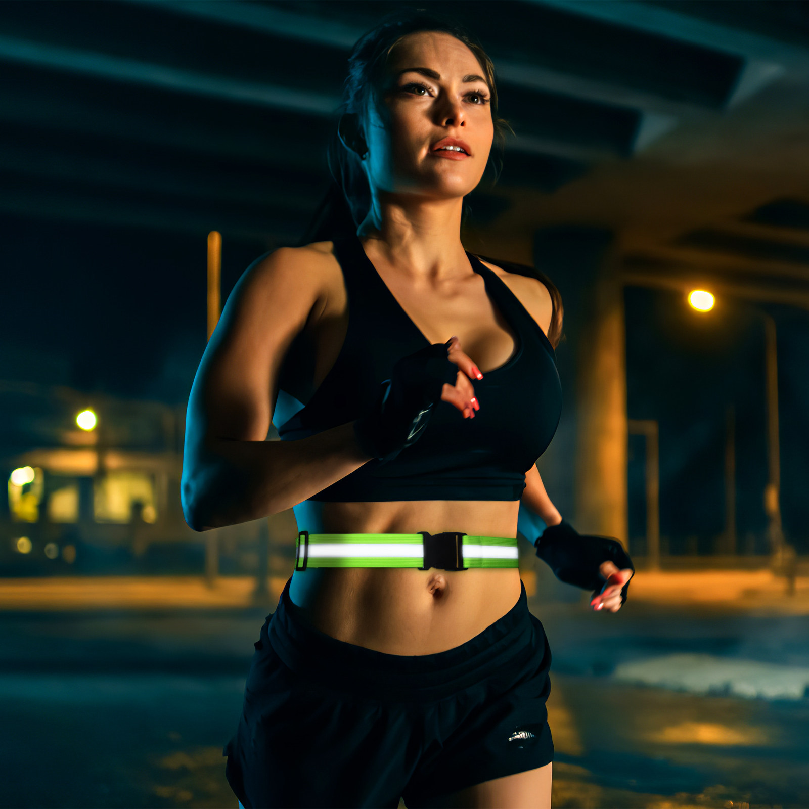 Fluorescent Green Reflective B - đánh giá và giá Running Visibility Gear