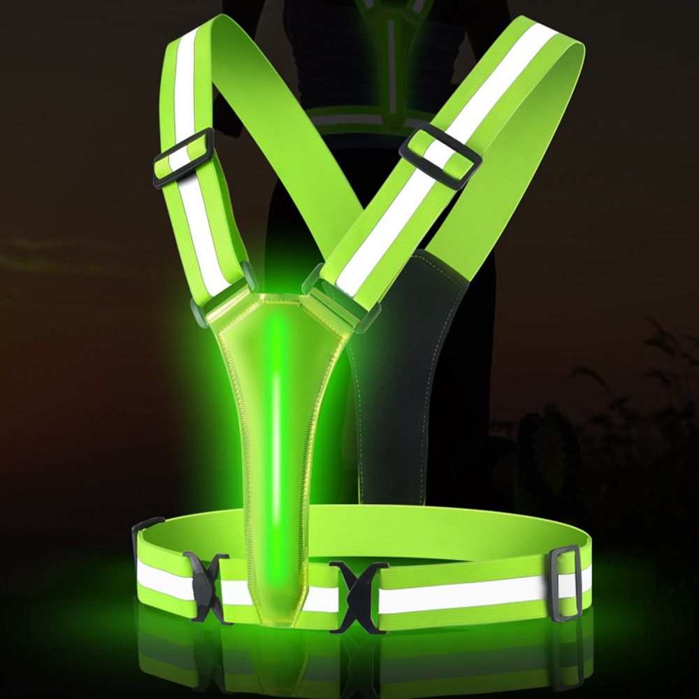 USB Rechargeable LED Reflectiv - đánh giá và giá Running Visibility Gear