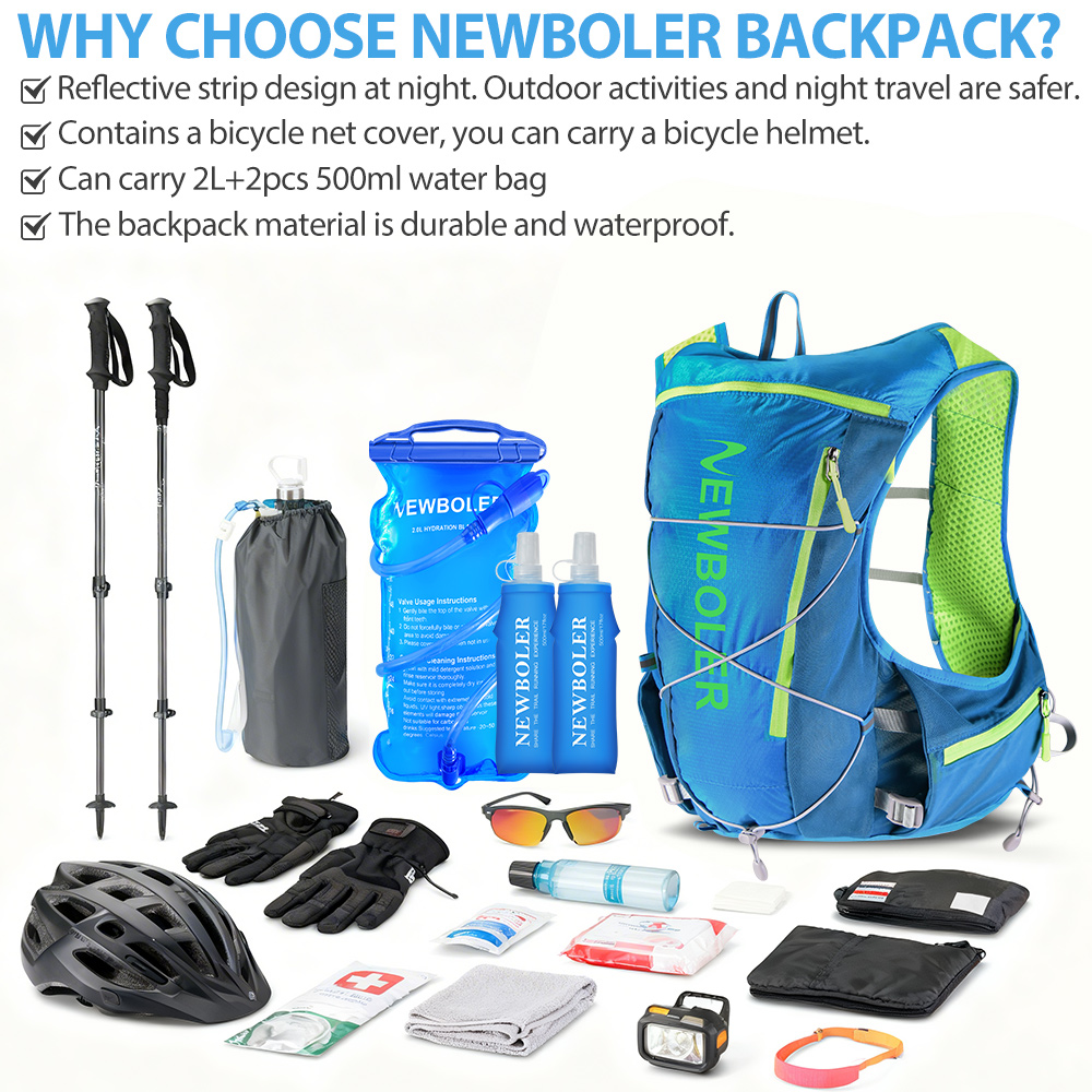 NEWBOLER Running Hydrating Ves - đánh giá và giá Hydration Vest