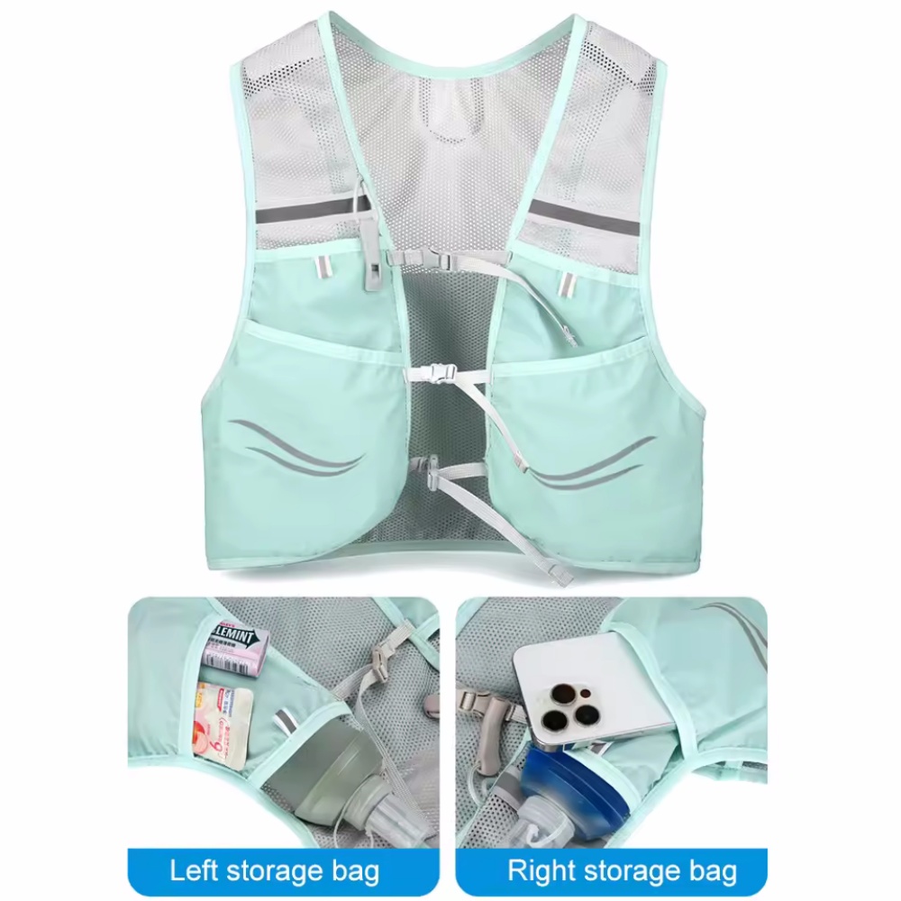 Reflective Running Vest Hydrat - đánh giá và giá Hydration Vest