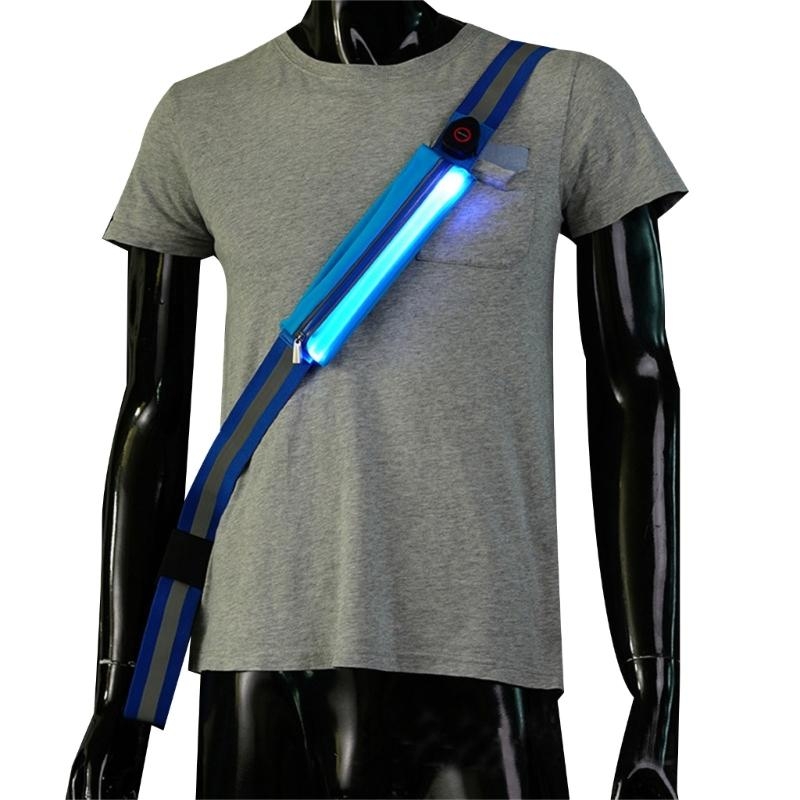 T3LB Đai phản quang có đèn LED - đánh giá và giá Running Visibility Gear