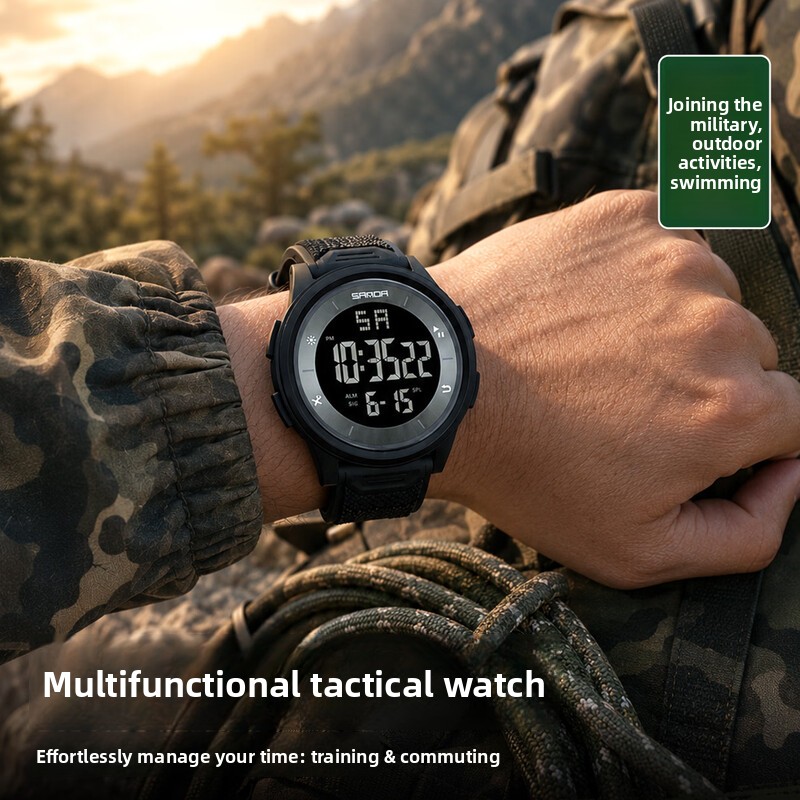 Multifunctional Tactical Digit - đánh giá và giá Running Watch