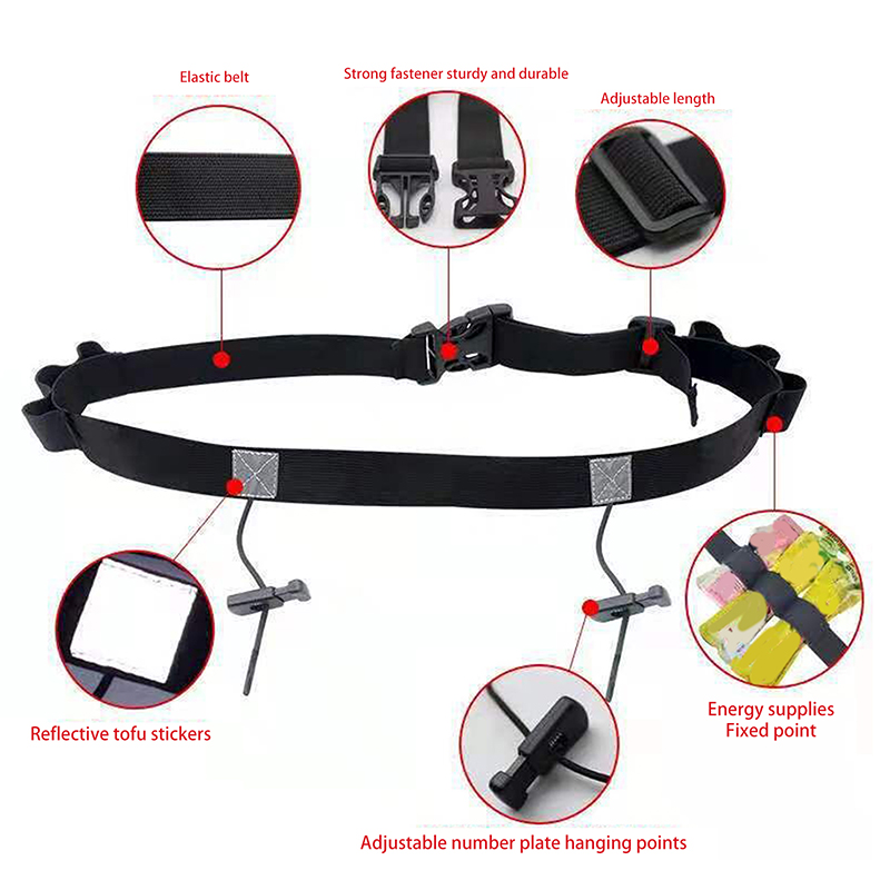 Running Race Number Belt Waist - đánh giá và giá Running Belt