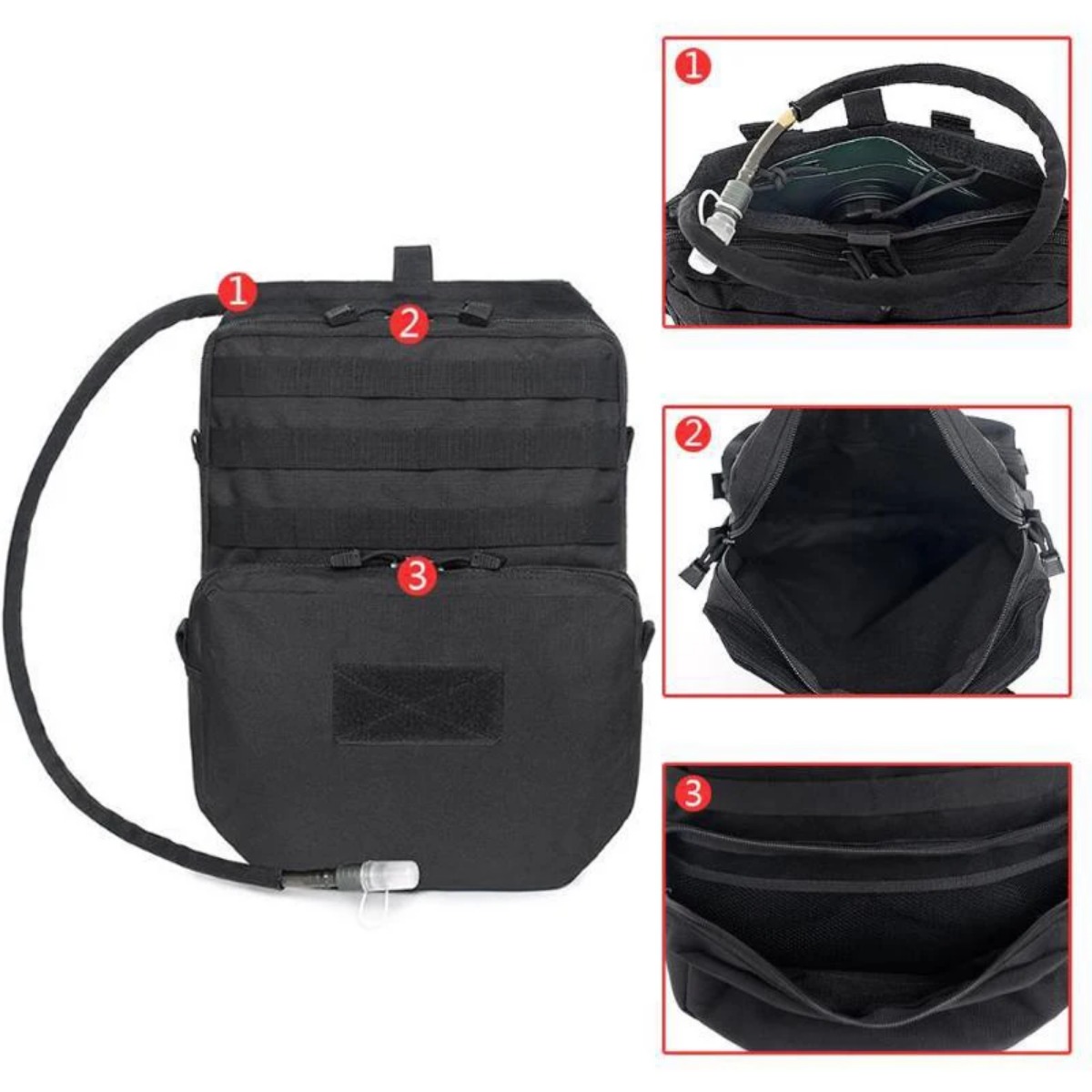 Outdoor Molle Bag Camping Hydr - đánh giá và giá Hydration Vest