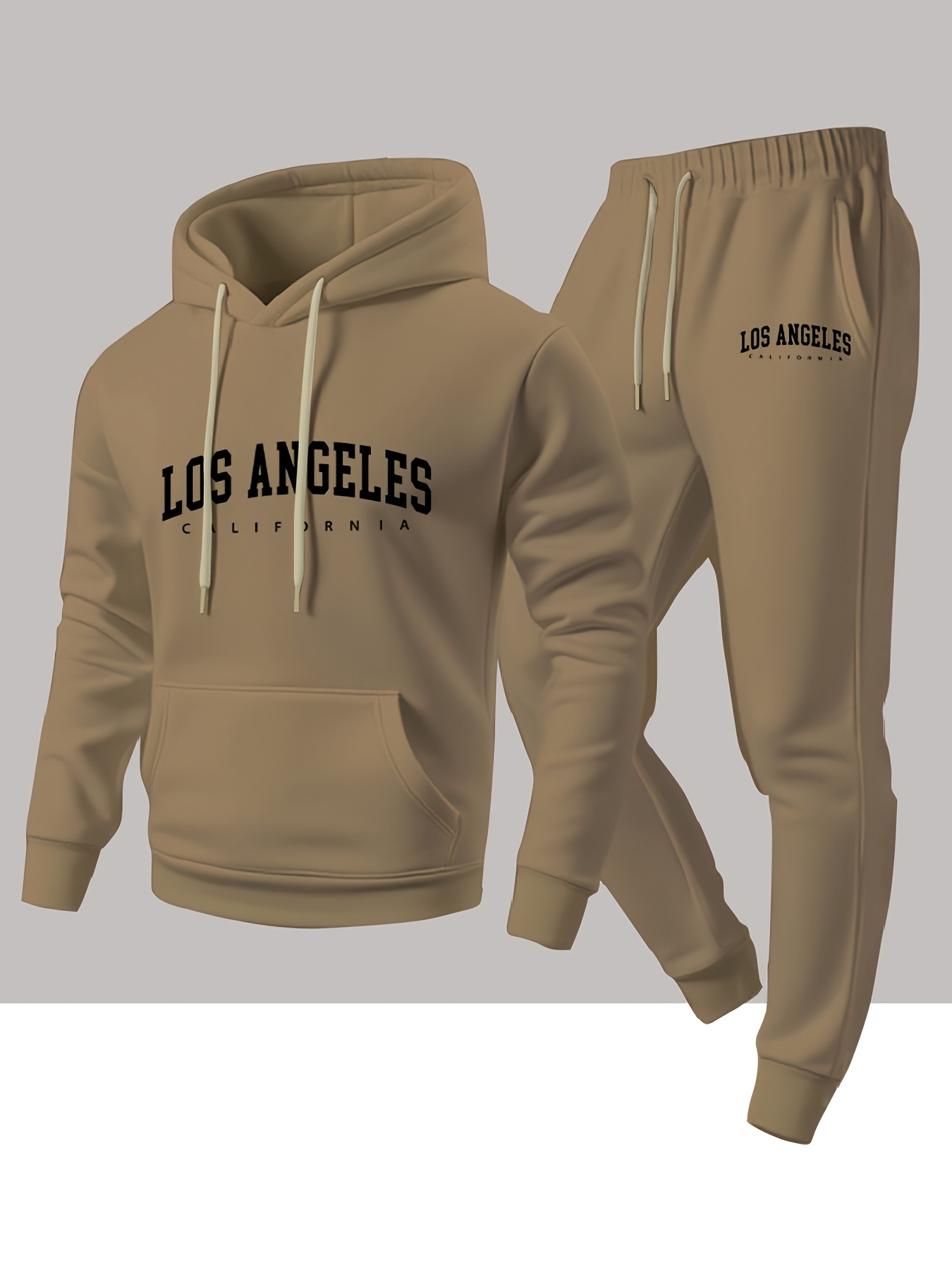 Men 2 Piece Tracksuit Los Ange - đánh giá và giá Joggers Pants
