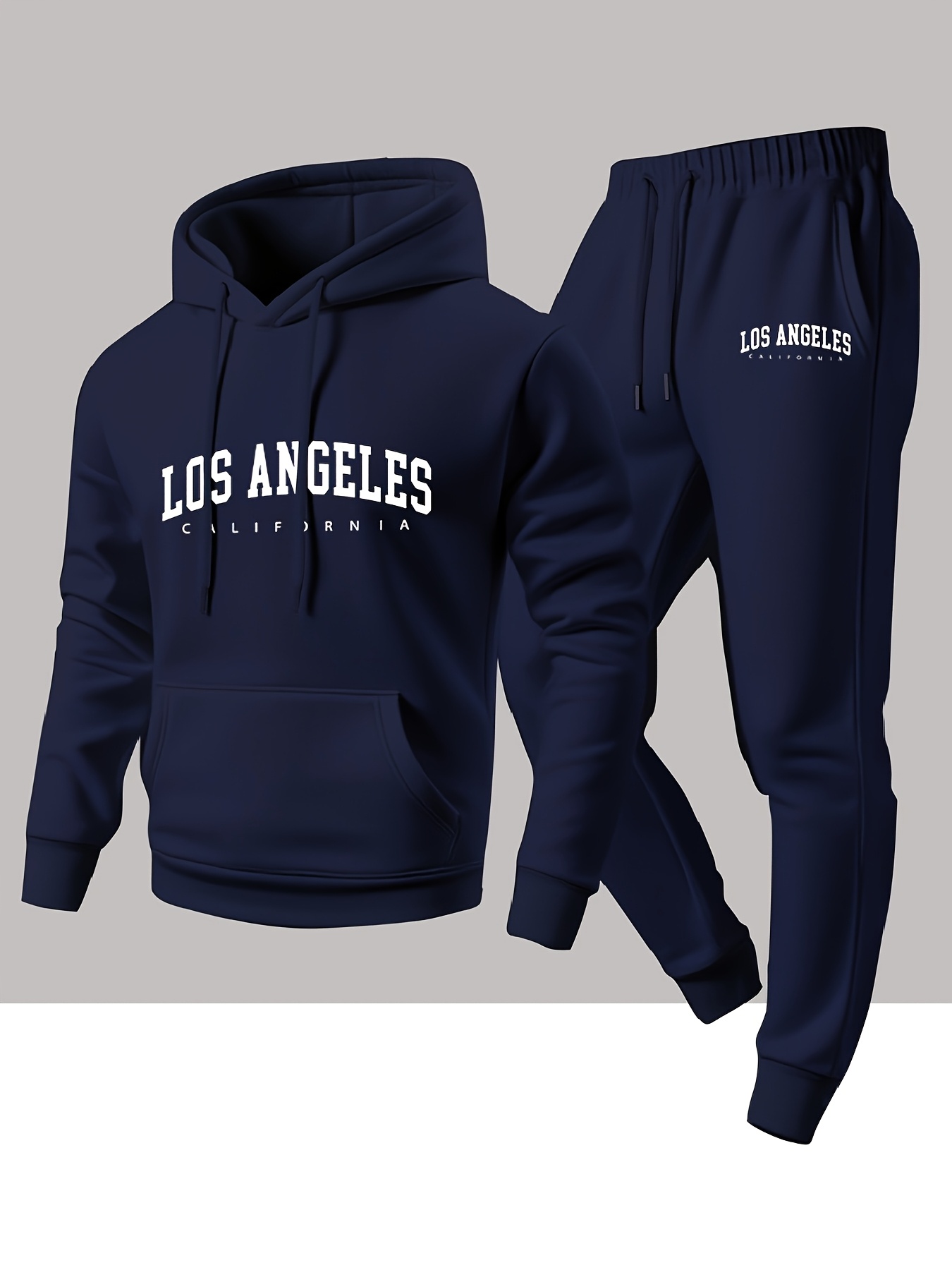 Men 2 Piece Tracksuit Los Ange - đánh giá và giá Joggers Pants