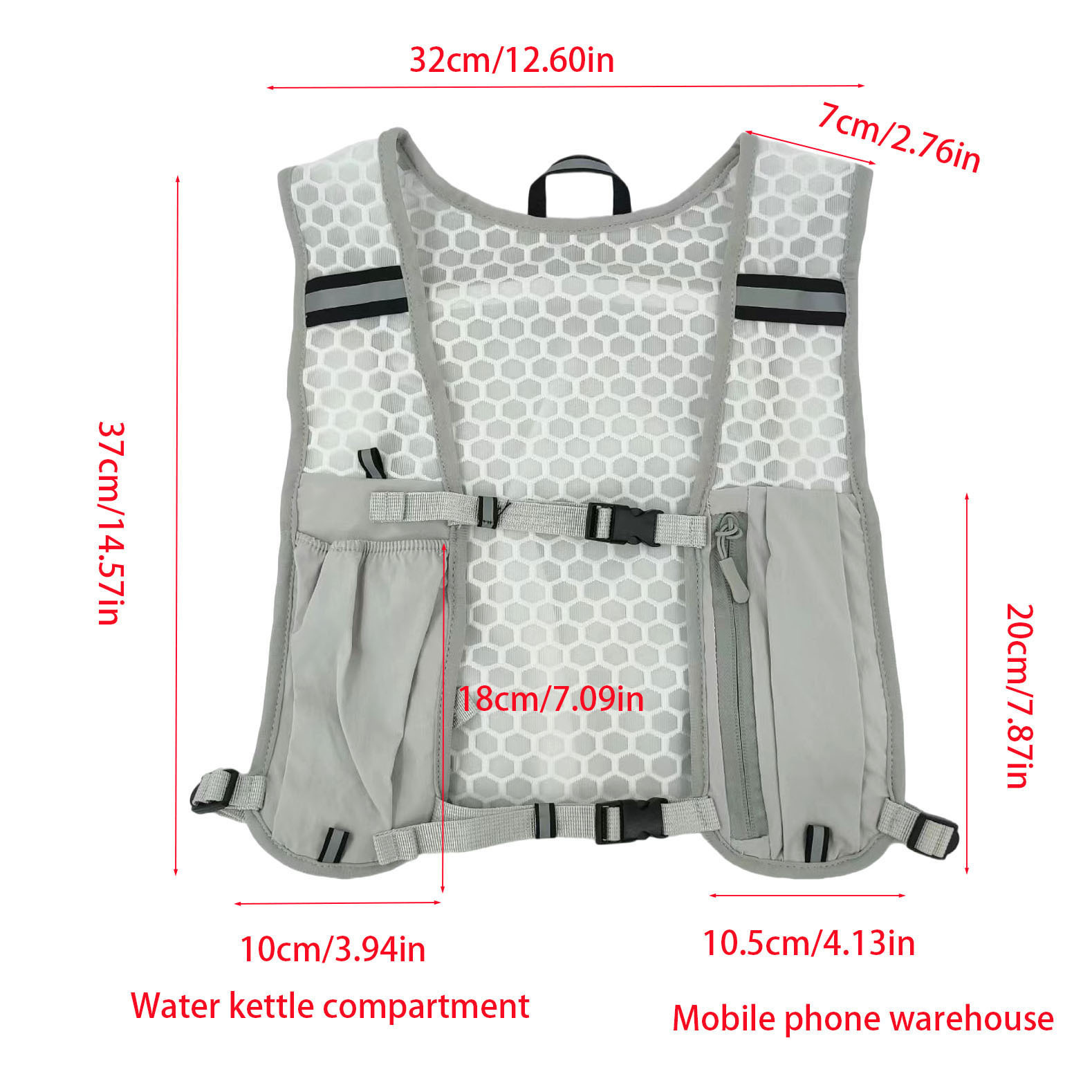 Unisex Running Vest Water-Resi - đánh giá và giá Hydration Vest