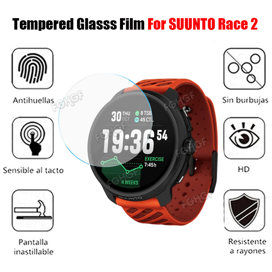 Tempered Glass Protective Film - đánh giá và giá Running Watch
