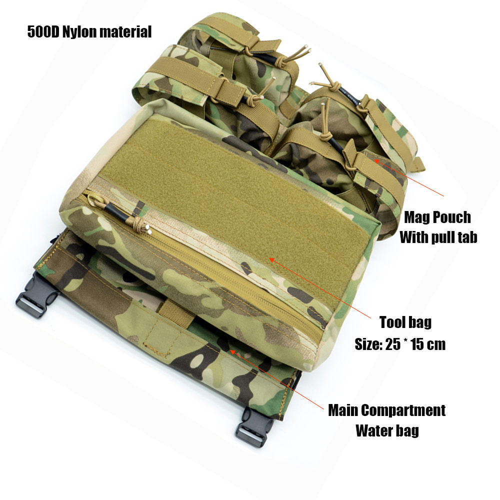 Tactical Vest Backpack Back Pa - đánh giá và giá Hydration Vest