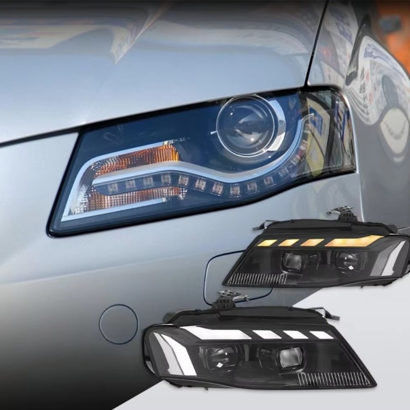 For Audi A4 B8 Headlight 2008- - đánh giá và giá Running Headlamp