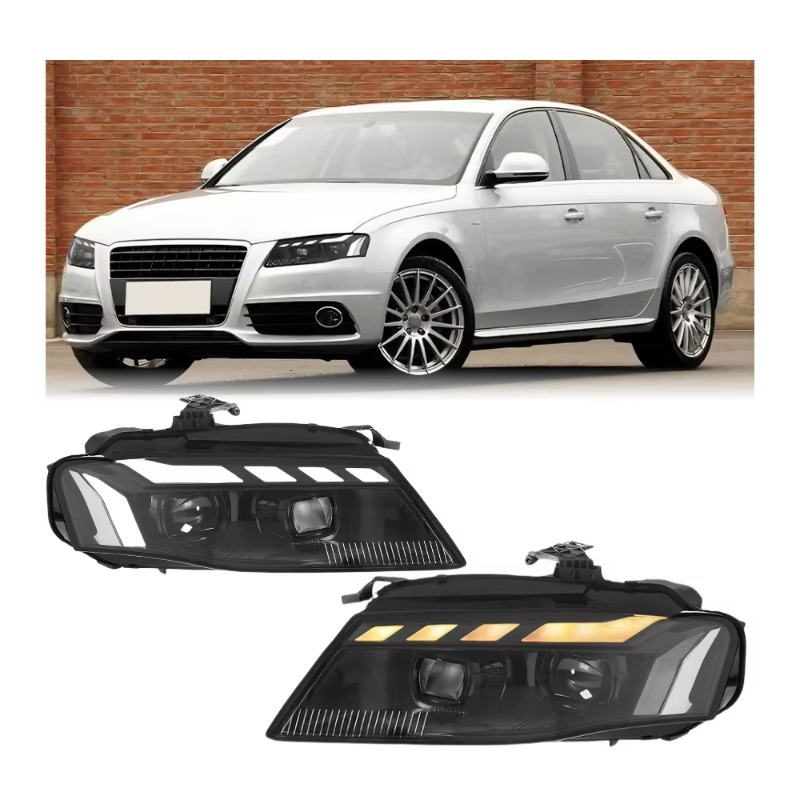 For Audi A4 B8 Headlight 2008- - đánh giá và giá Running Headlamp