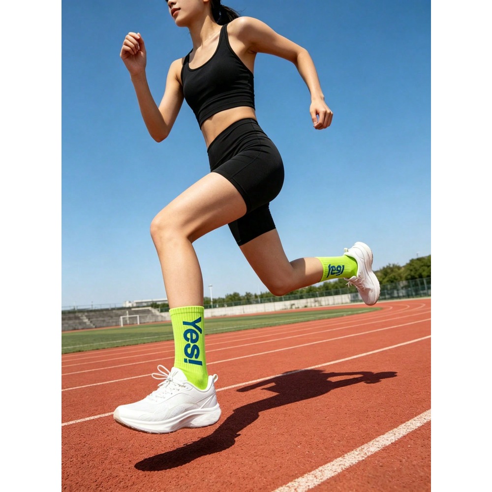 1/4 Pair Fluorescent Letter Pa - đánh giá và giá Sports Socks