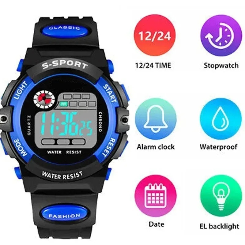 Children's Electronic Watch Bo - đánh giá và giá Running Watch