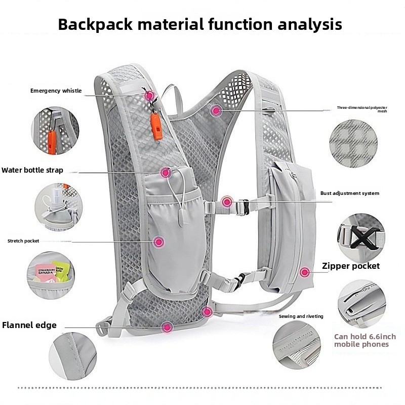 Running phone bag outdoor hiki - đánh giá và giá Hydration Vest