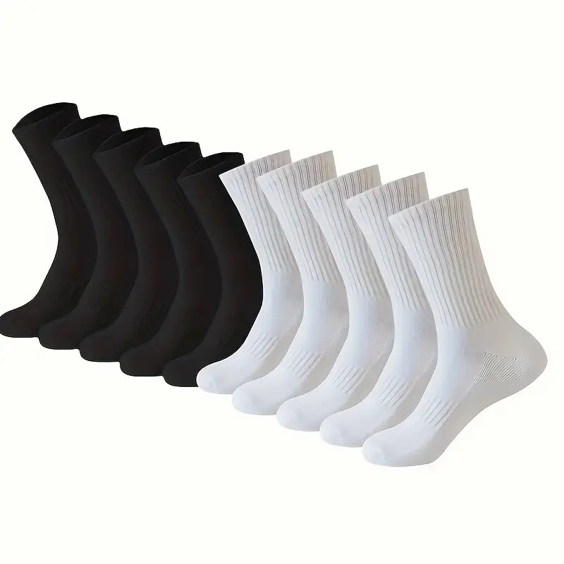 5/10/20 Pairs Men Solid Color  - đánh giá và giá Sports Socks