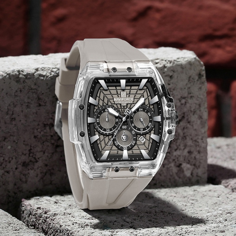 NAVIFORCE Men's 5ATM Waterproo - đánh giá và giá Running Watch