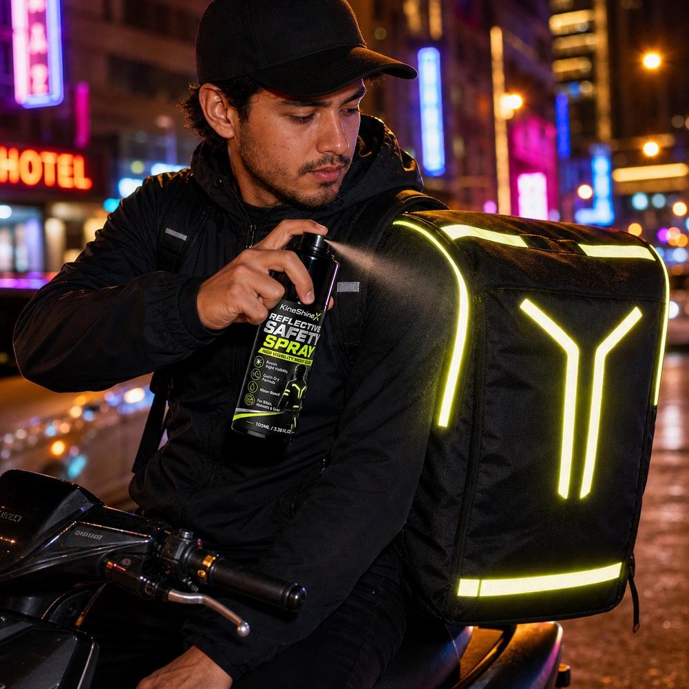 Night Reflective Safety Spray  - đánh giá và giá Running Visibility Gear