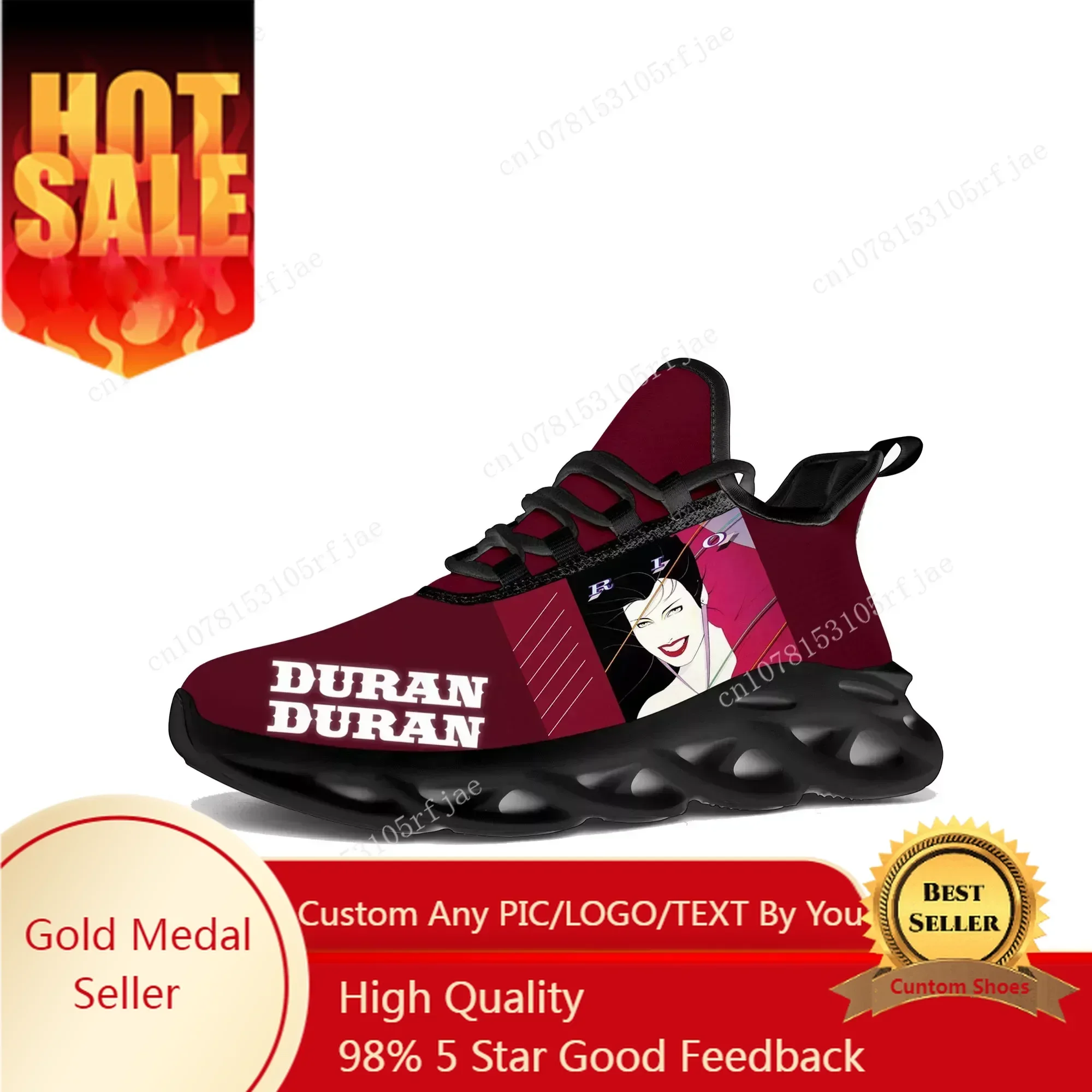 Duran Duran Flats Sneakers Men - đánh giá và giá Running Shoes Women