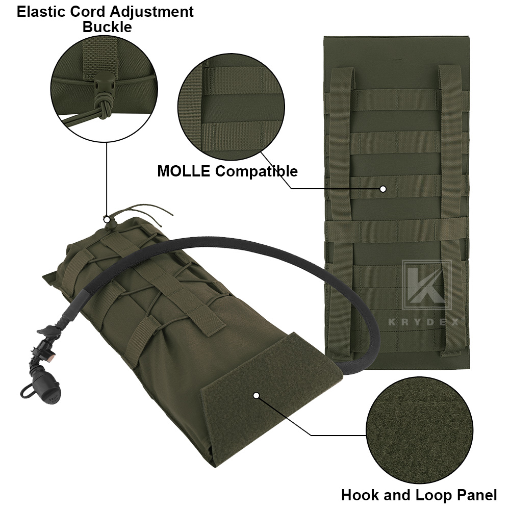 KRYDEX Tactical 3L Hydration M - đánh giá và giá Hydration Vest